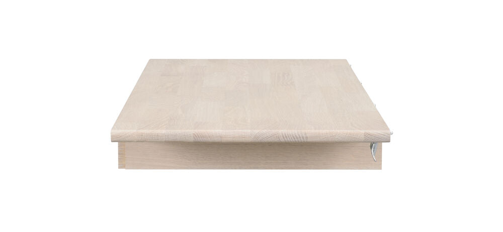 Tyler-ruokapöydän jatkolevy 40 cm, valkotammi.