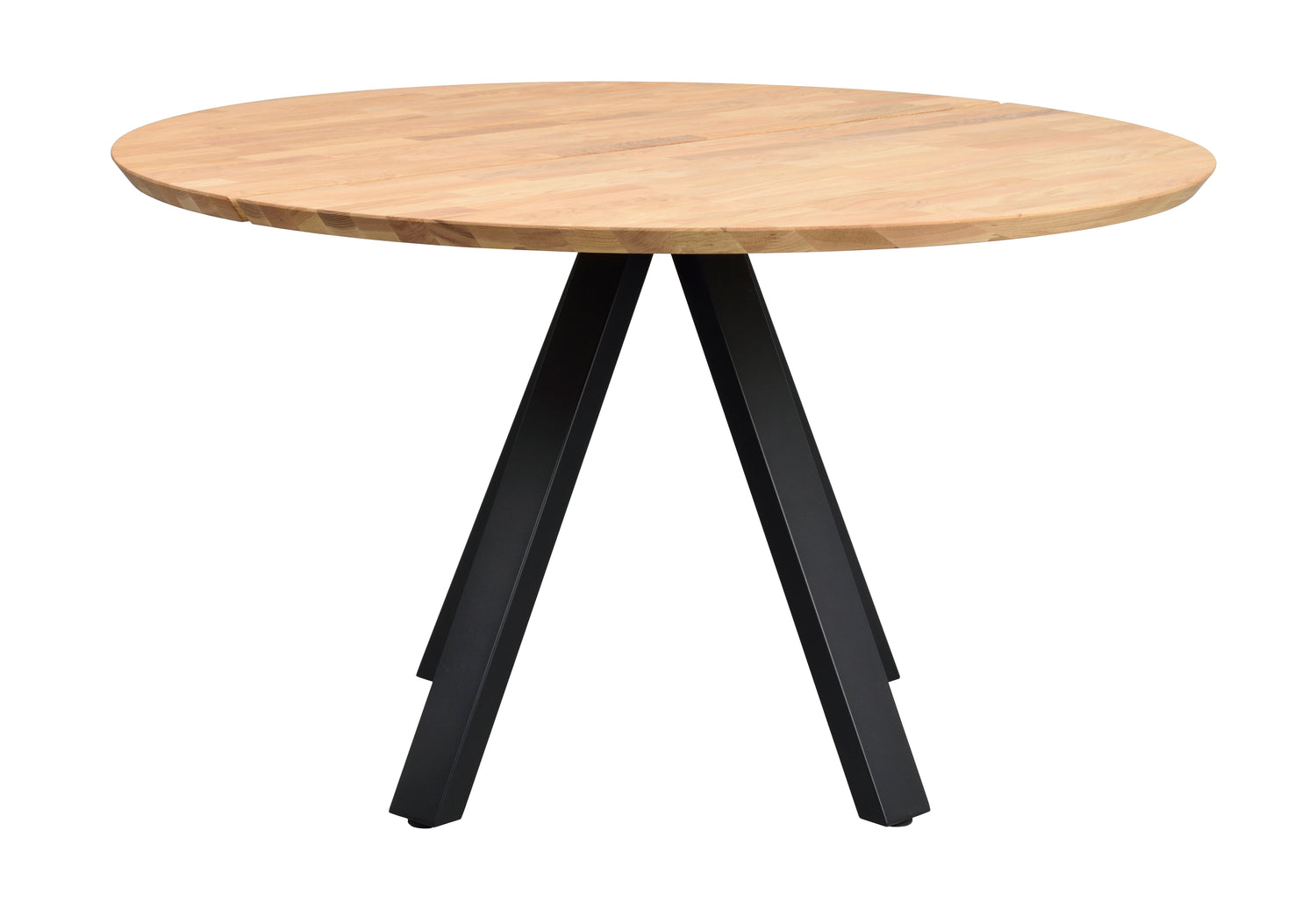 Tammenvärinen Carradale-ruokapöytä 130 cm.