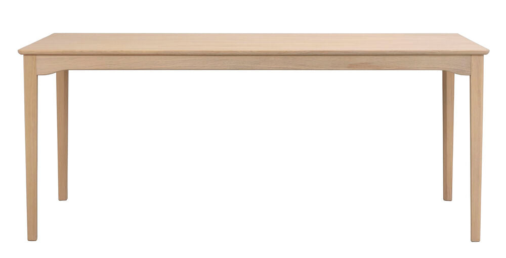 Markham-ruokapöytä 180 x 90 cm, valkotammi.