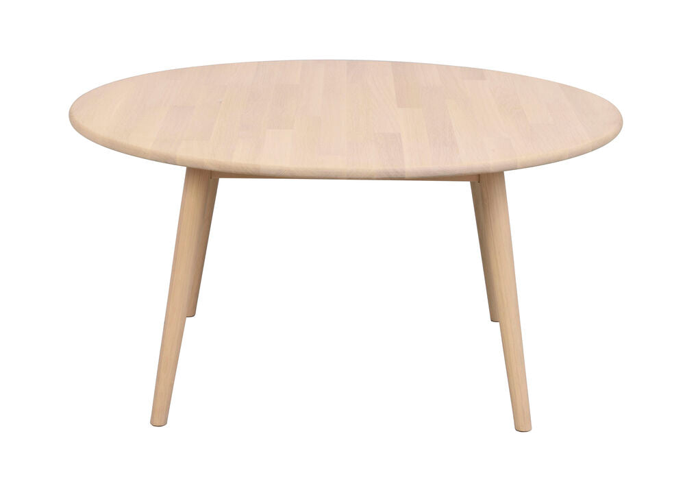 Tompkins-sohvapöytä Ø 90 cm, valkotammi.