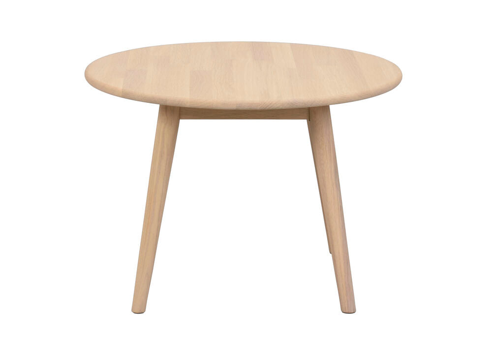 Tompkins-sohvapöytä Ø 60 cm, valkotammi.