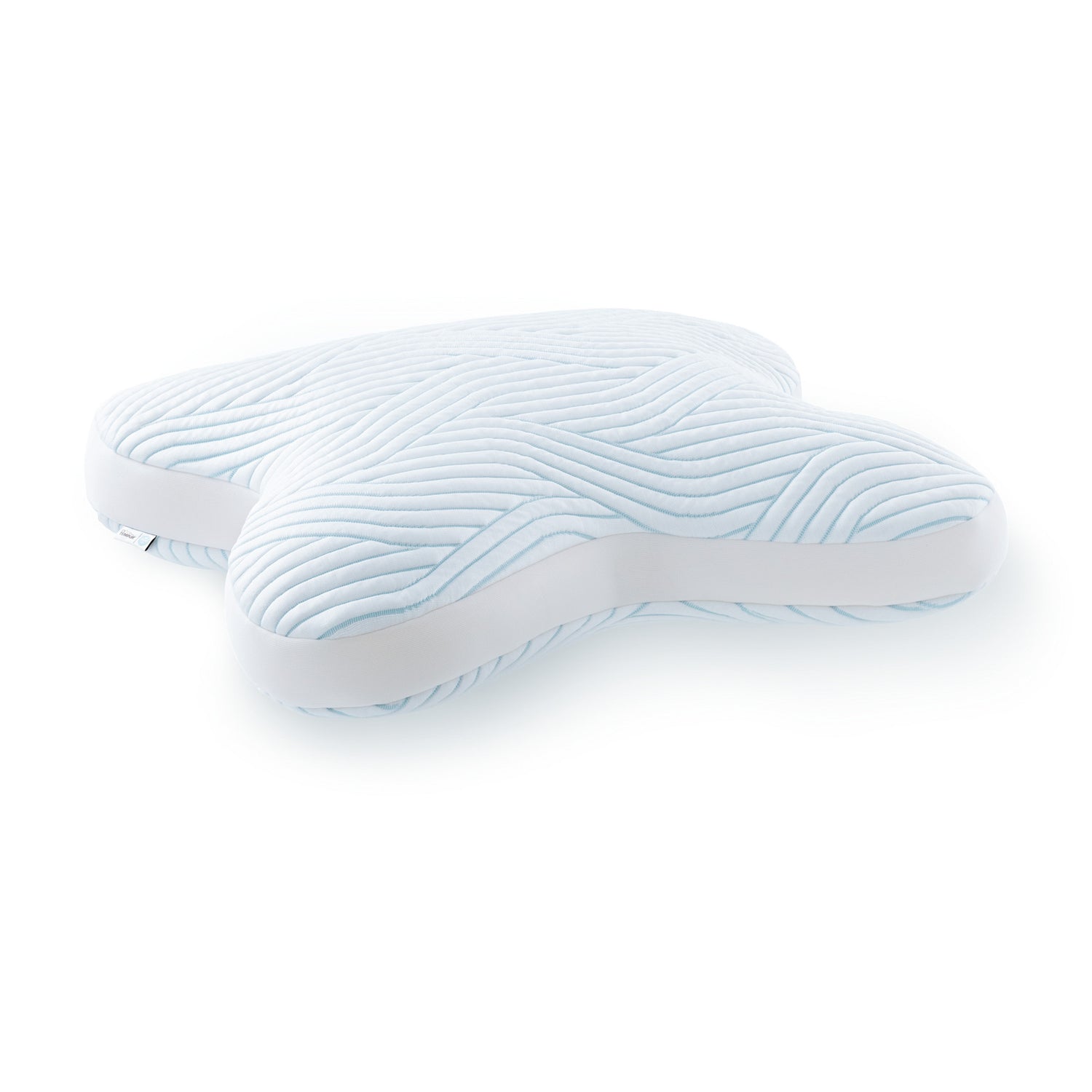 Tempur Ombracio -tyynyn ainutlaatuinen muotoilu sopii kaikkiin nukkuma-asentoihin.