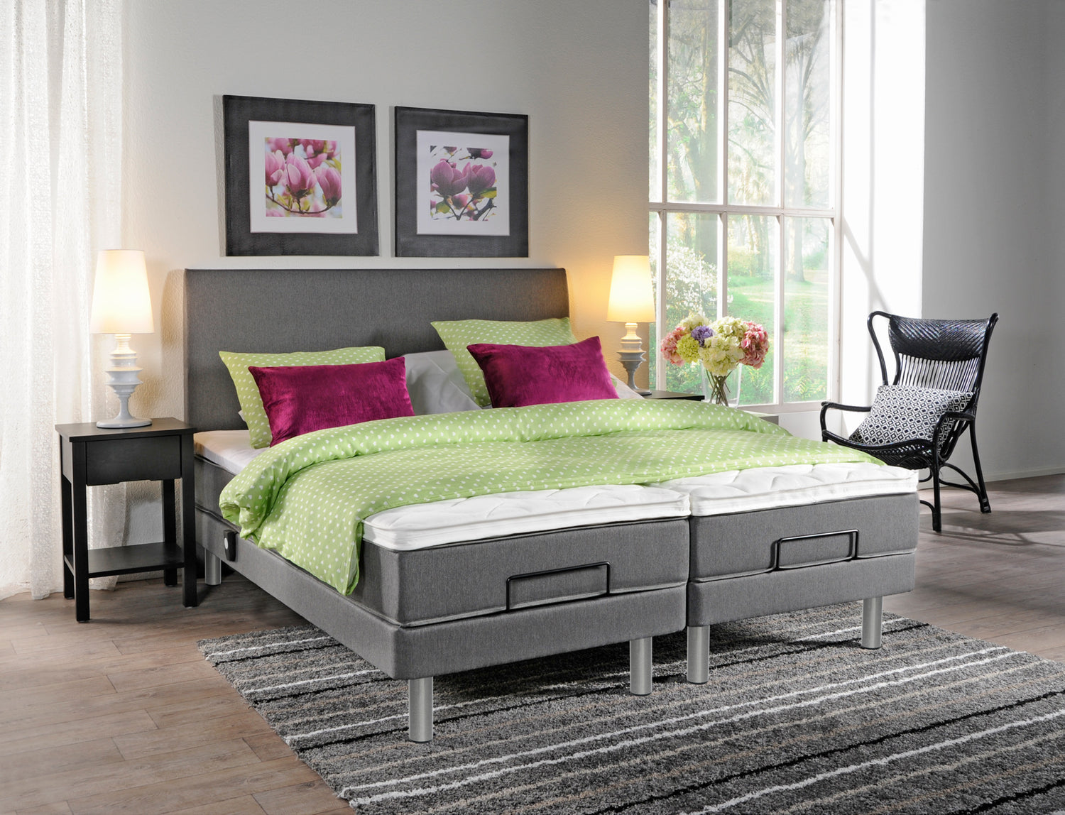 Aalto-sängynpääty viimeistelee Aalto-moottorisänkykokonaisuuden. Pääty myydään erikseen.