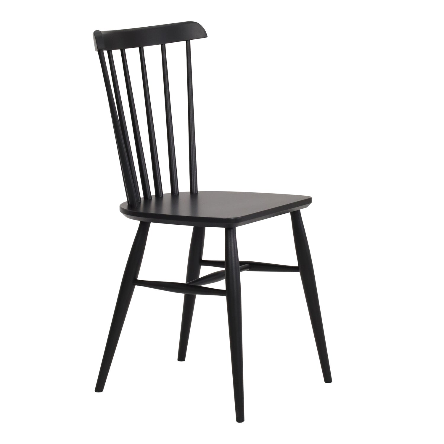 Ruokaryhmän Anni-pinnatuoli, musta.