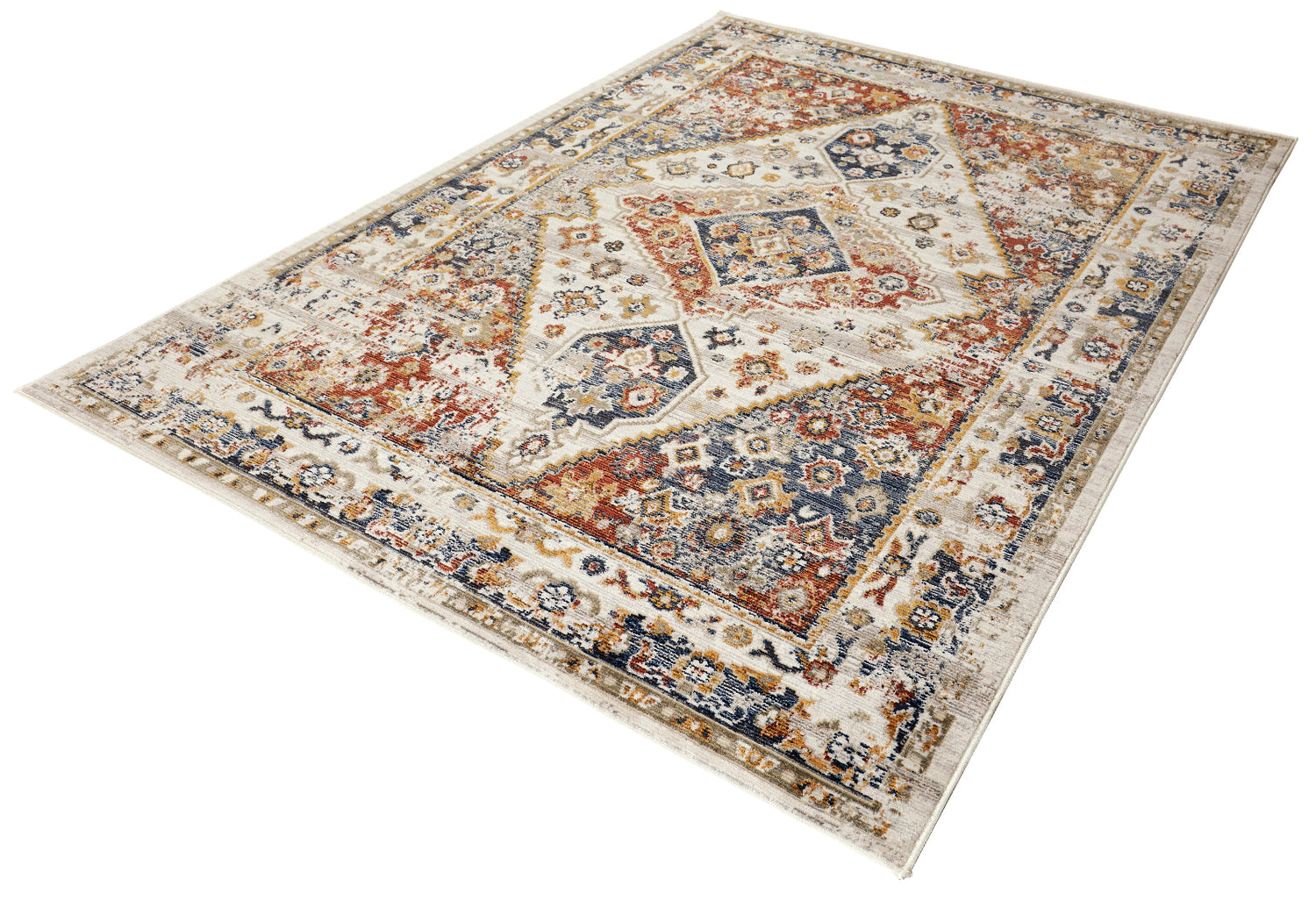 Antik-matto sopii kodin oleskelutiloihin. Maton voi tarvittaessa vesipestä.