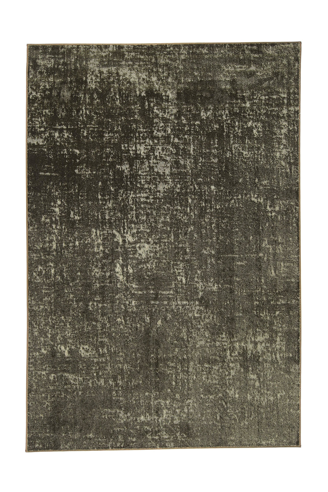 Basaltti-matossa on kaunis ja elävä nukkapinta. Kuvassa on tummanvihreä Basaltti-nukkamatto.