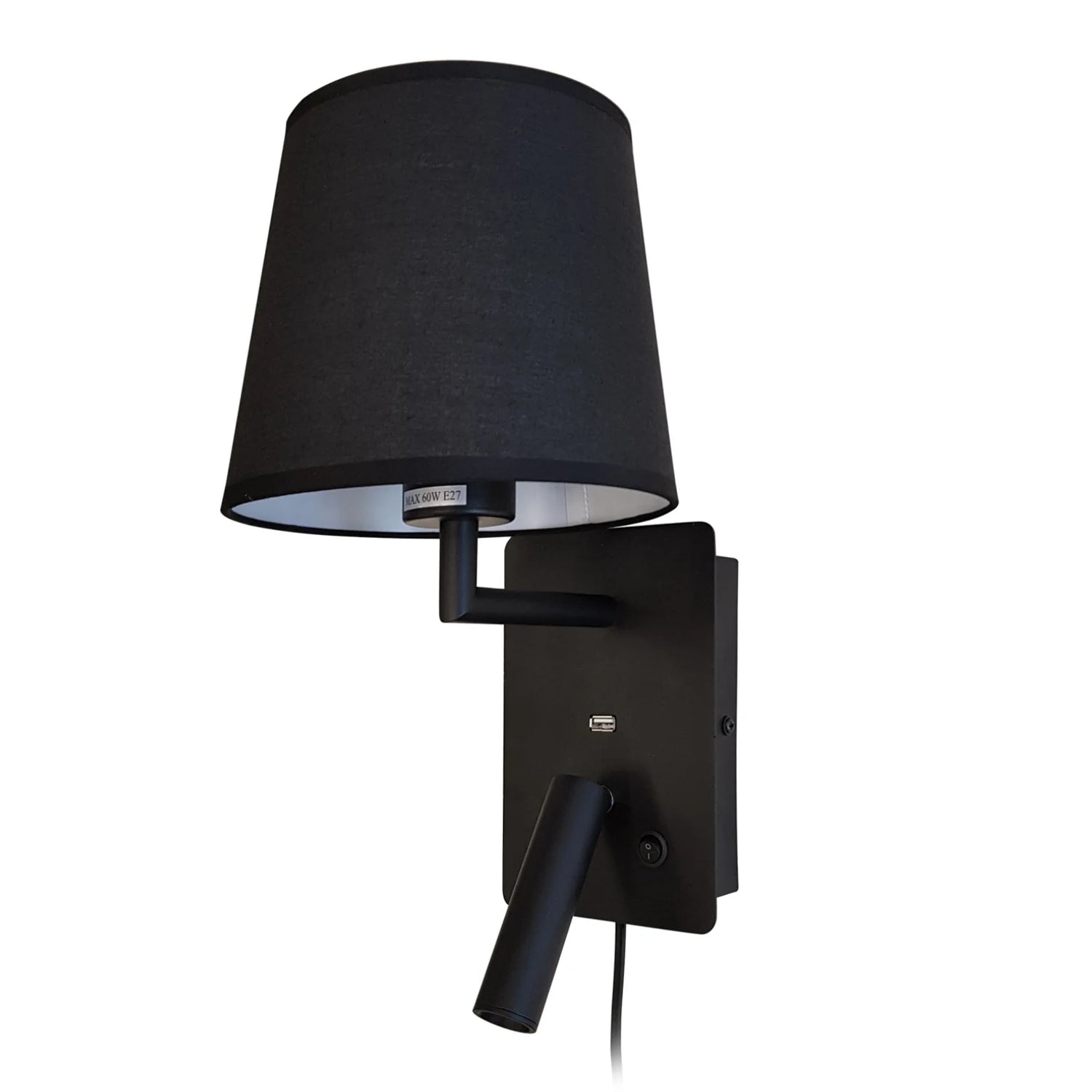 Musta Denver-seinävalaisin.