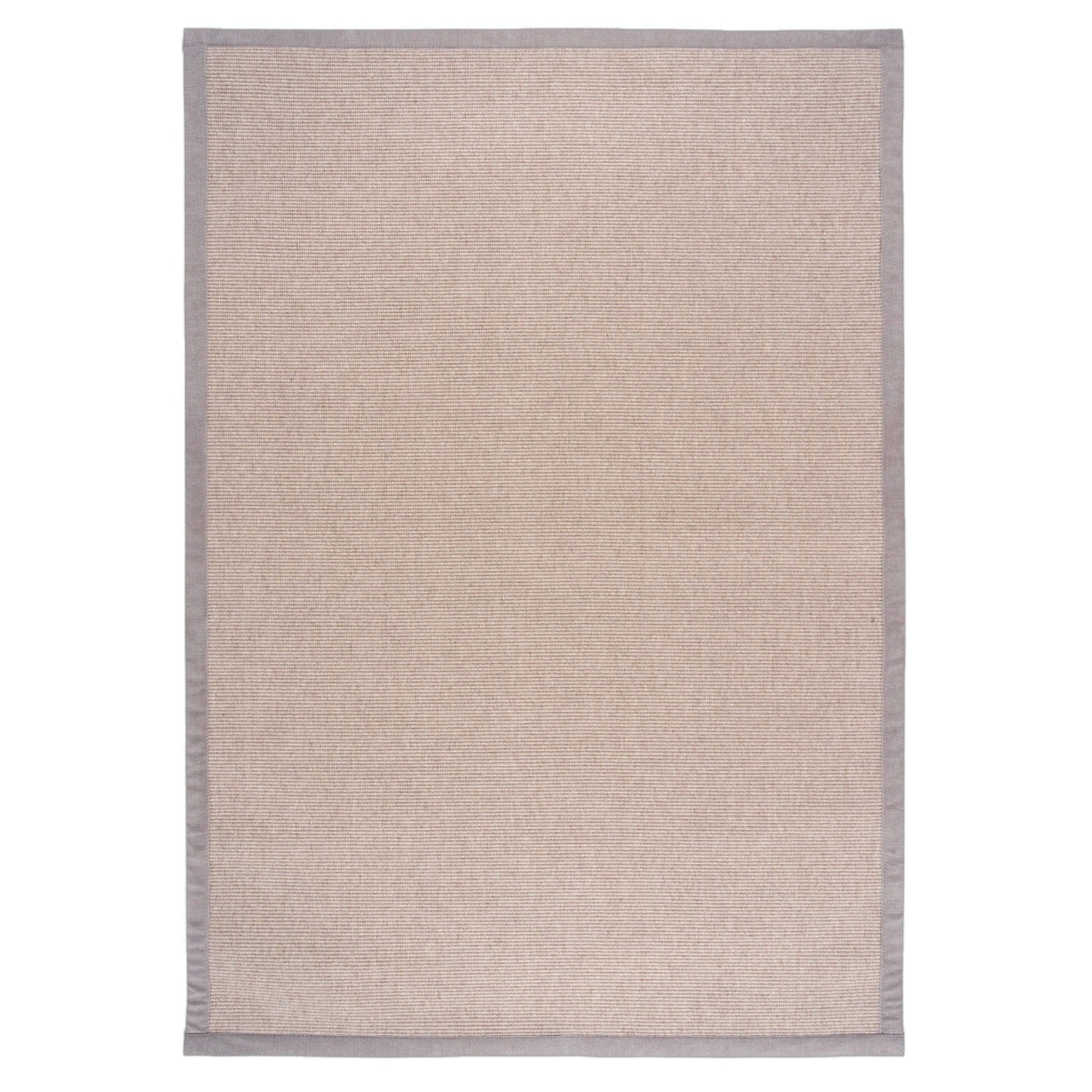 VM-Carpetin Esmeralda-villa-paperinarumatto beigen värisenä.