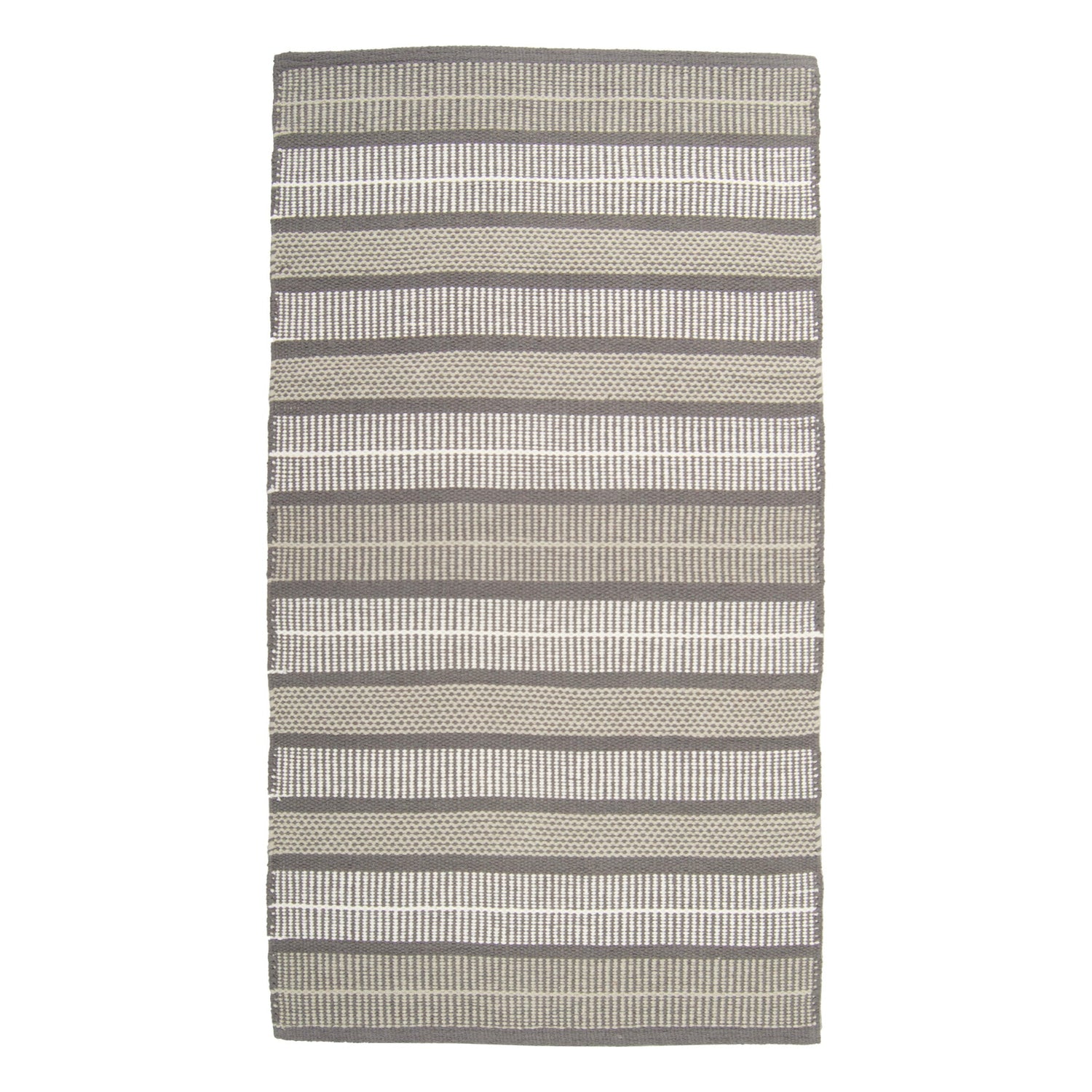 Foksi-puuvillamatto, harmaa.