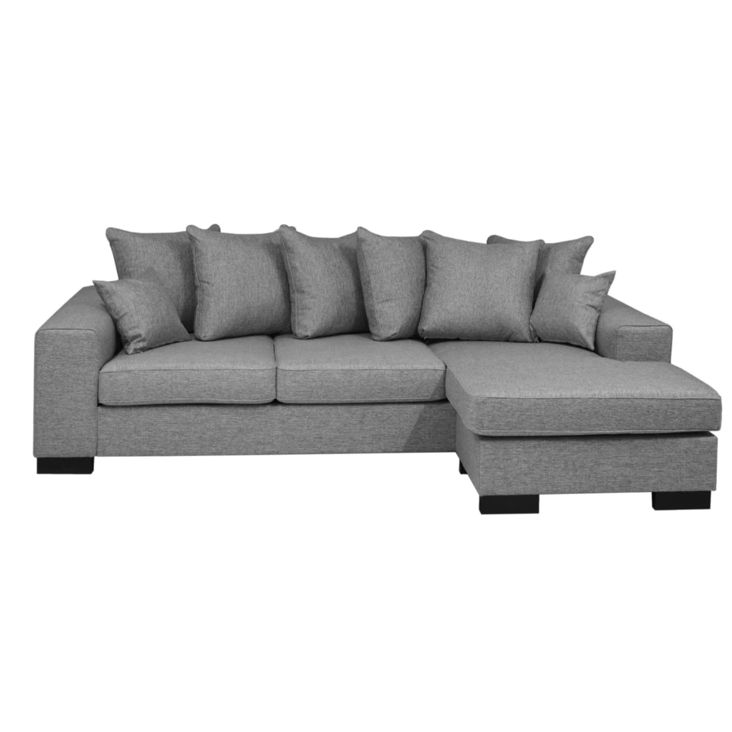 Henna-divaanisohva vaaleanharmaalla Rocco-kangasverhoilulla.