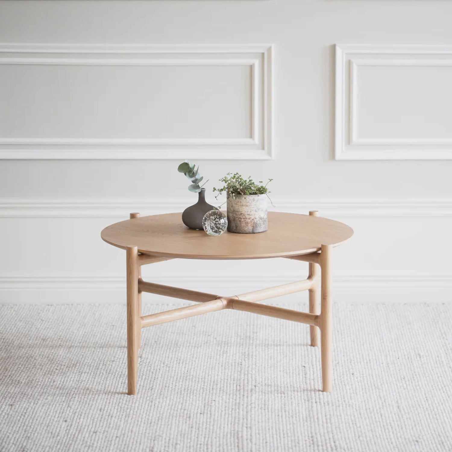 HOLTON sohvapöytä pyöreä 80 cm