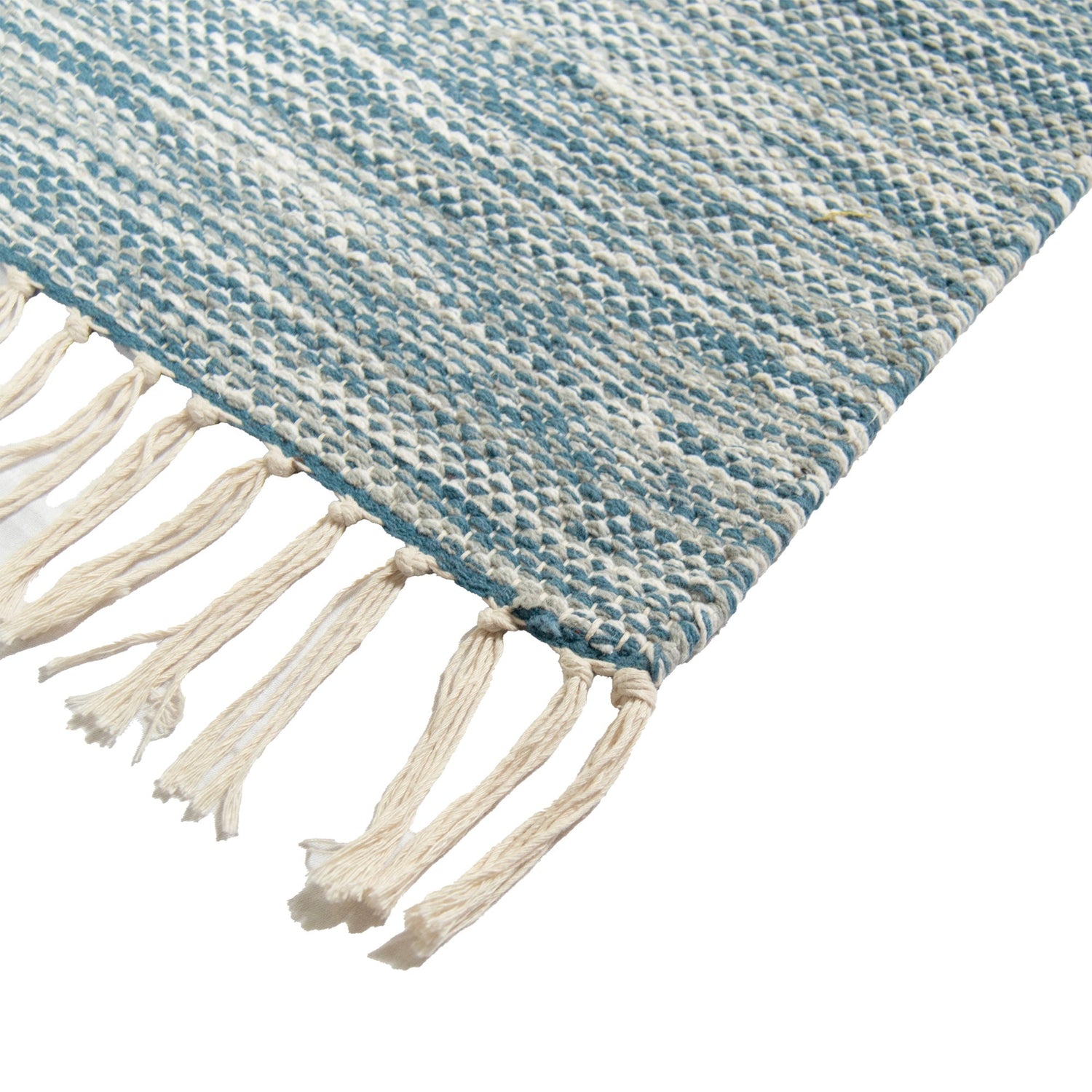 Kesälahti-puuvillamaton sininen väri.