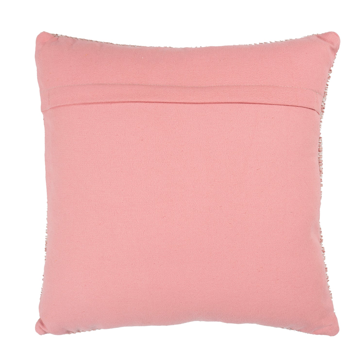 Roosanvärinen Kesälahti-tyyny.