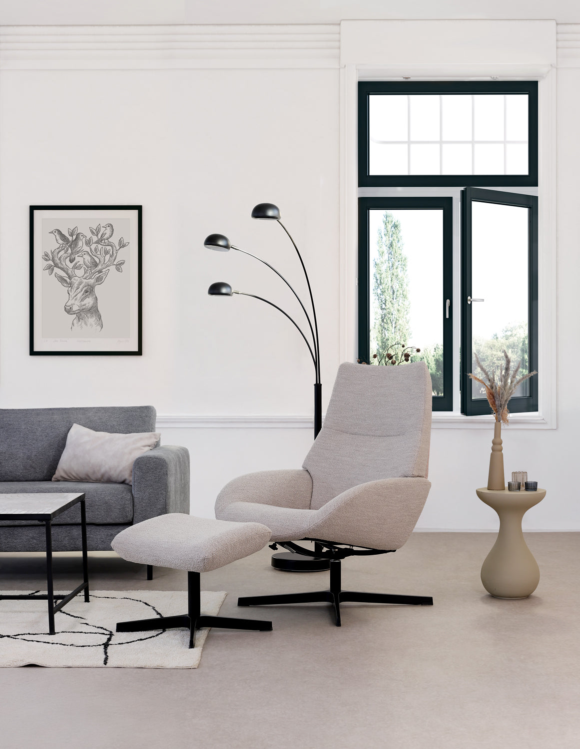 KEBE LOTUS tv-tuoli + rahi