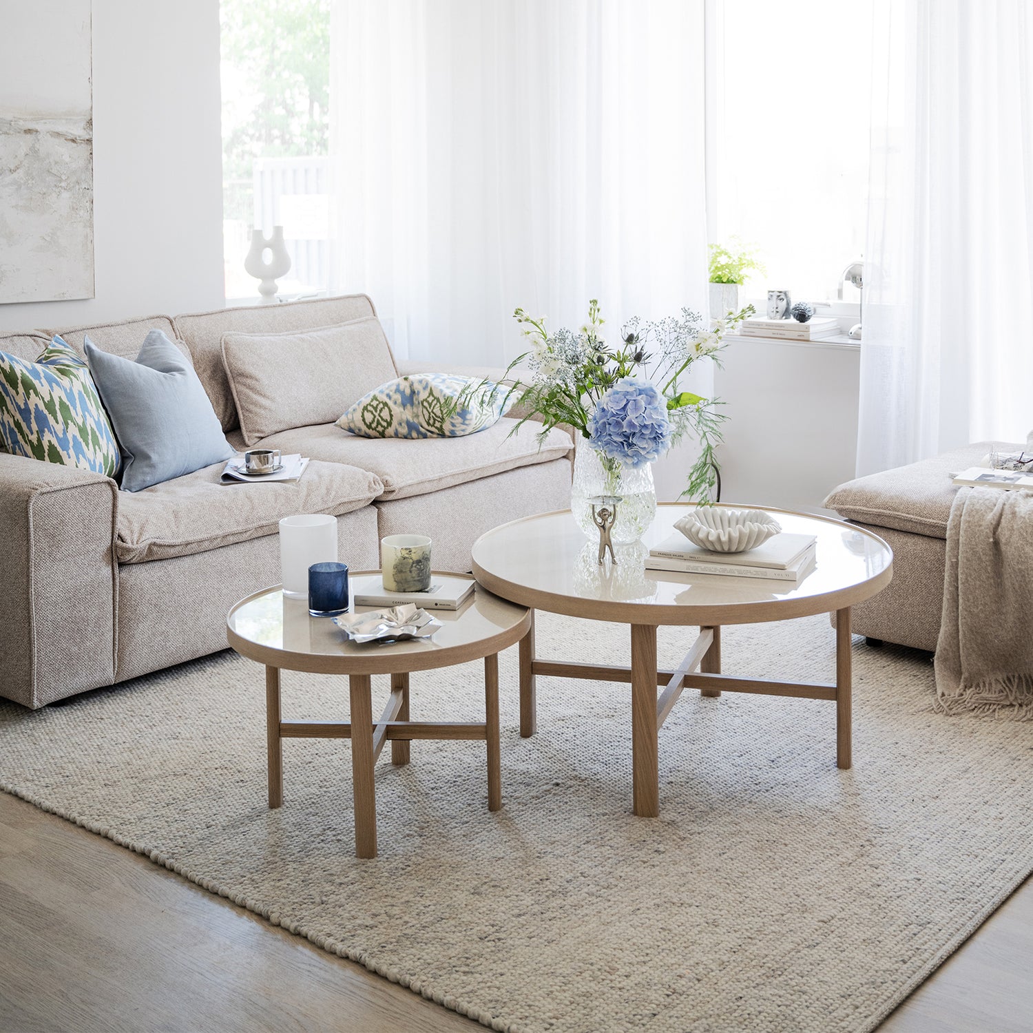 MARSDEN sohvapöytä pyöreä 90 cm