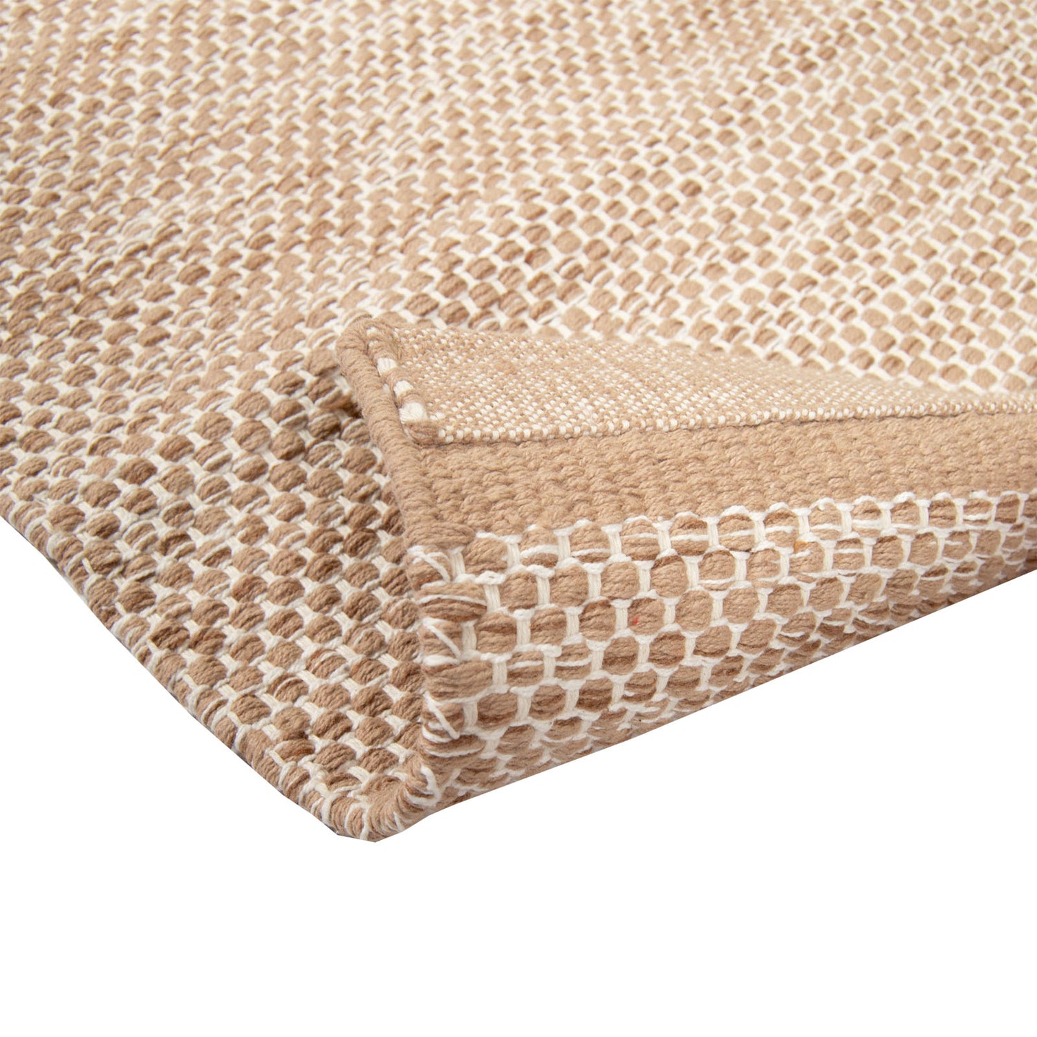 Pouta-puuvillamatto, beige.