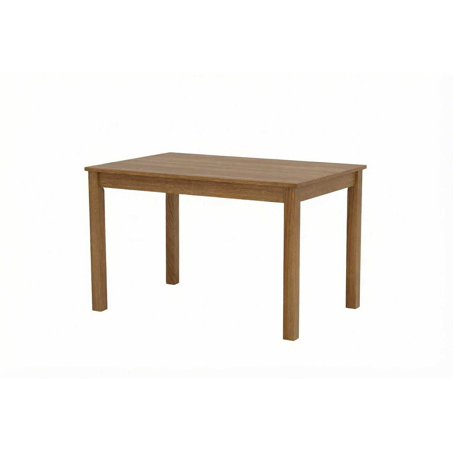 Sonja-ruokapöytä 120 x 80 cm, Teak petsattu tammi.