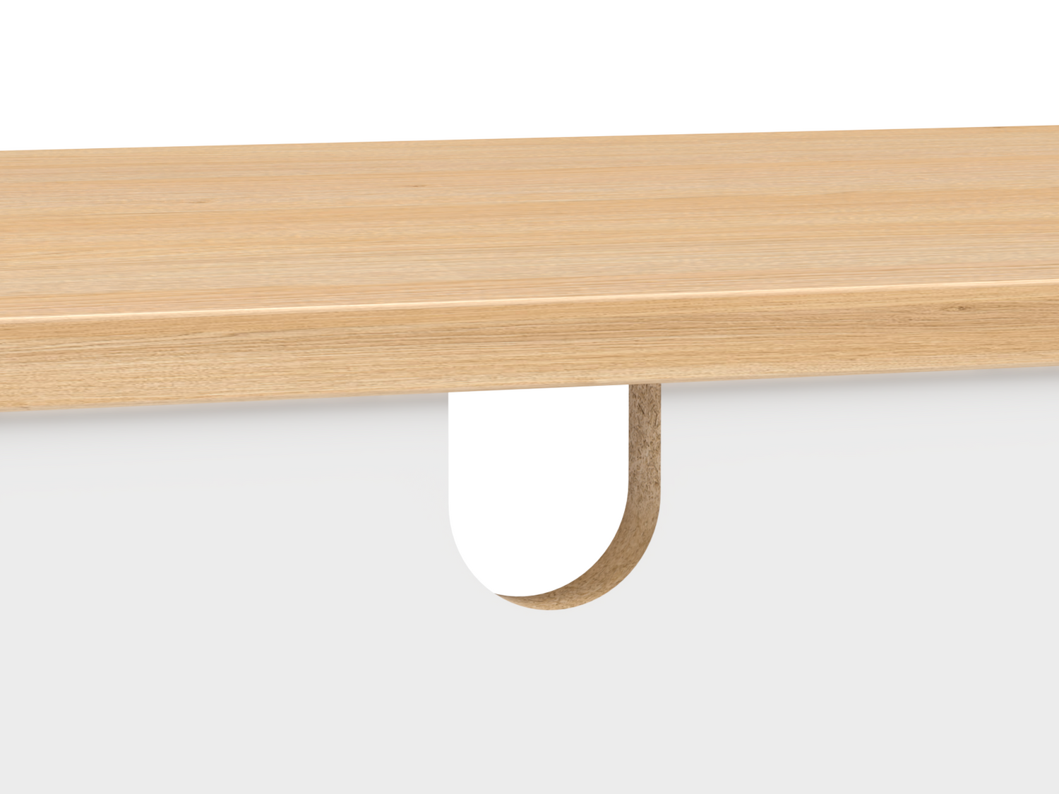 Kuvassa on Stemma tv-tasossa valmiina oleva johtoaukko, yht. 4 kpl.