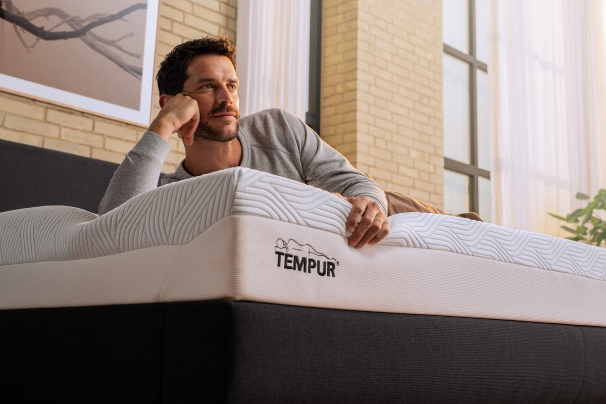 TEMPUR Prima SmartCool 21 cm -patjan joustava rakenne mukautuu vartaloon.