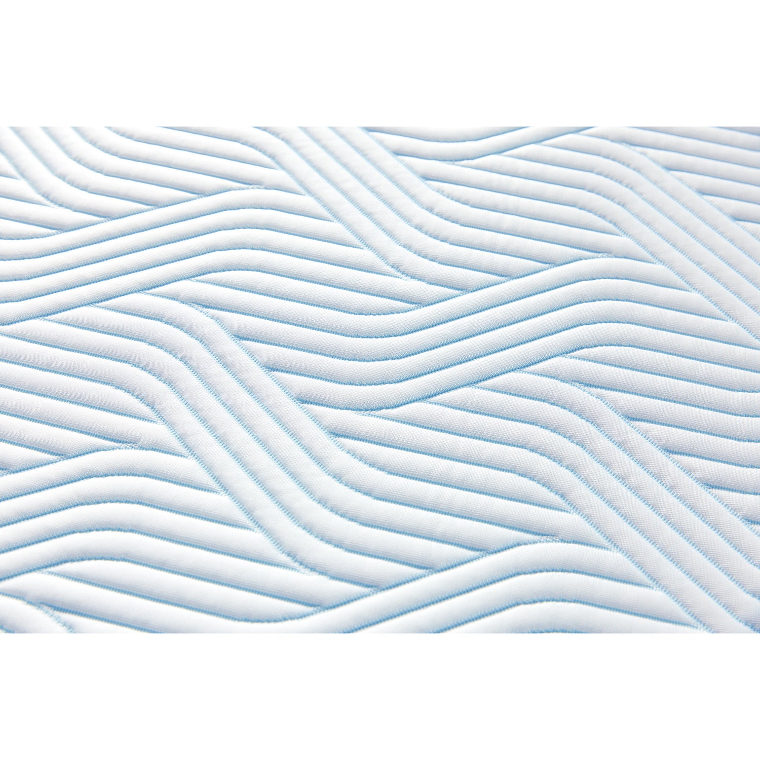 Lähikuvassa Tempur Pro Plus SmartCool -sijauspatjan 3D-kuvioitu irrotettava päällinen.