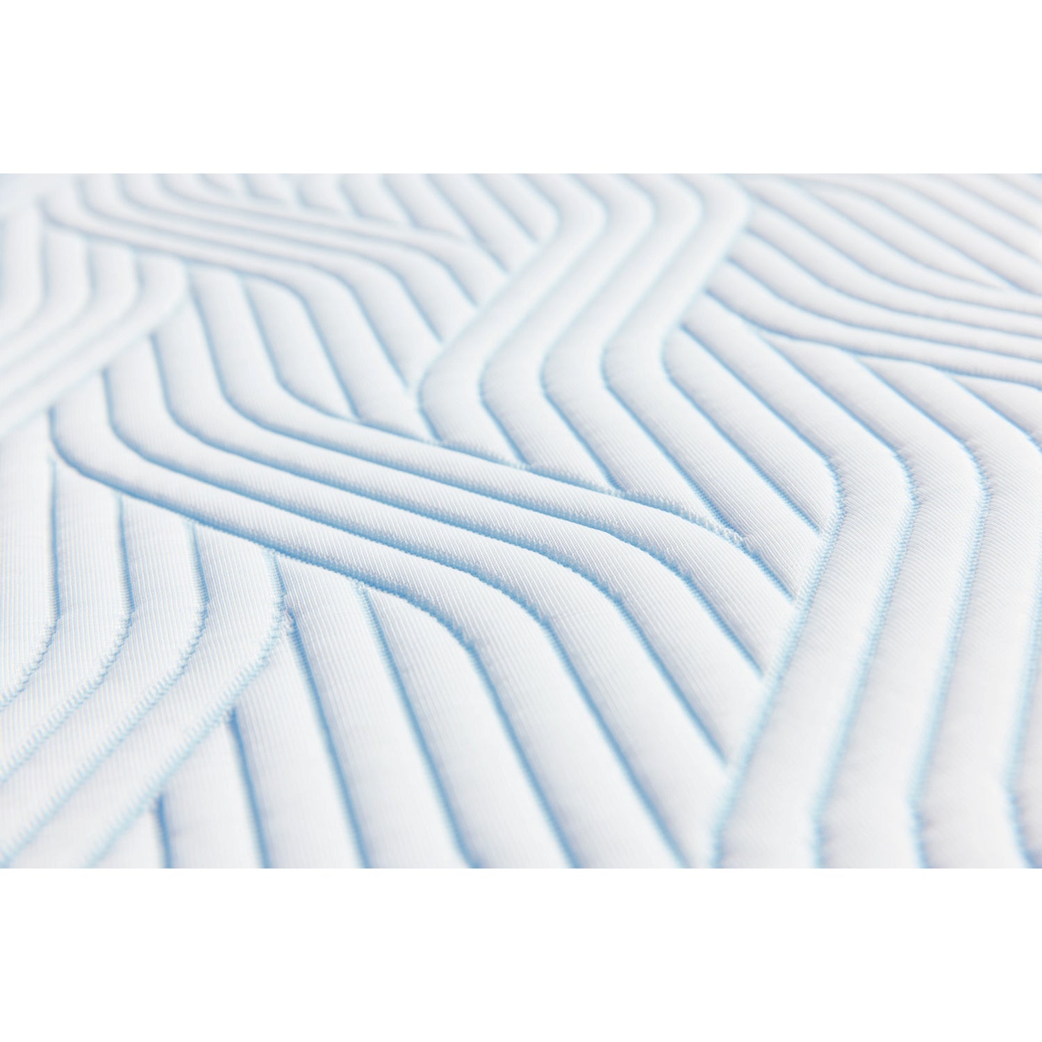 Lähikuvassa Tempur Pro Plus SmartCool -sijauspatjan 3D-kuvioitu irrotettava päällinen.