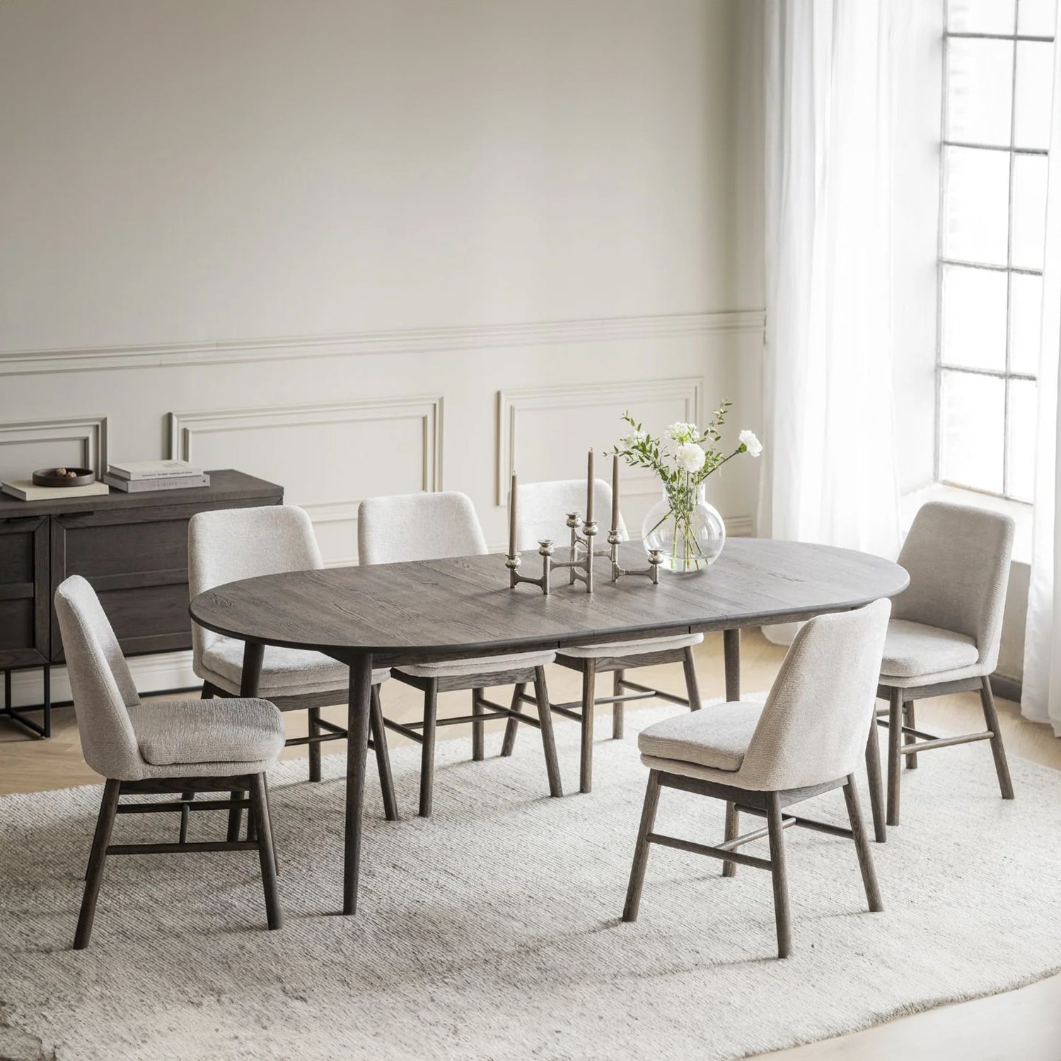 TYLER ruokapöytä ovaali 170 cm