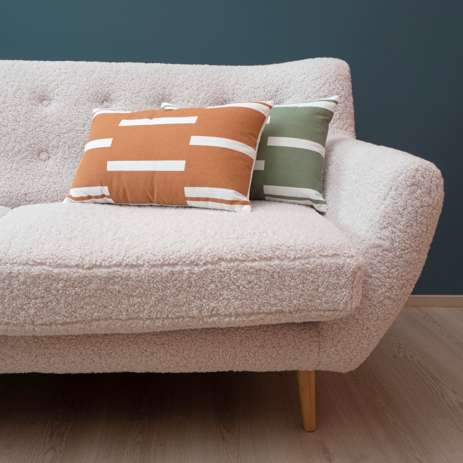 Vera-tyynyjen värit.