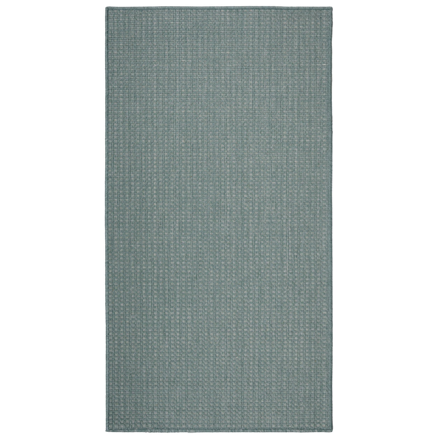 Sileäksi kudottu Vuono-matto, vihreä.
