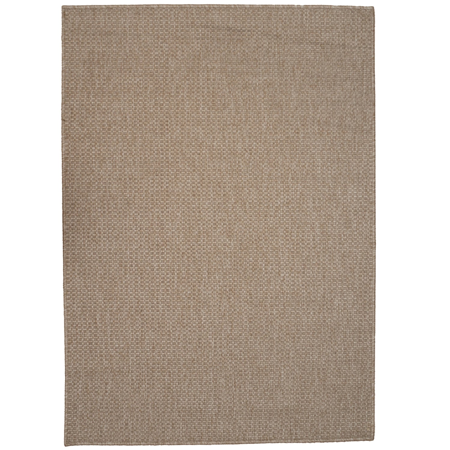 Sileäksi kudottu Vuono-matto pellavakuosilla.