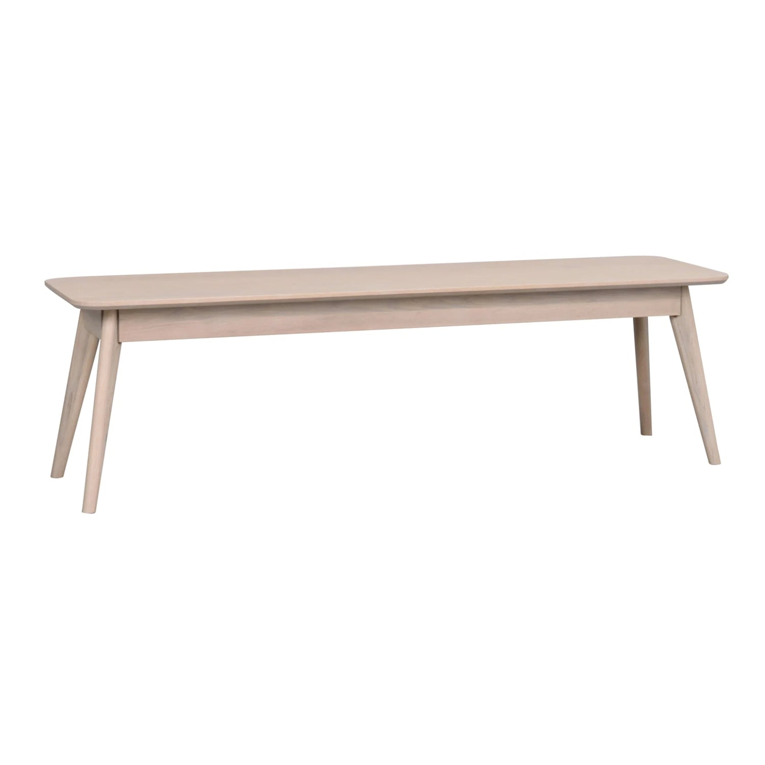 Yumi-penkki 155 cm, valkotammen värisenä.