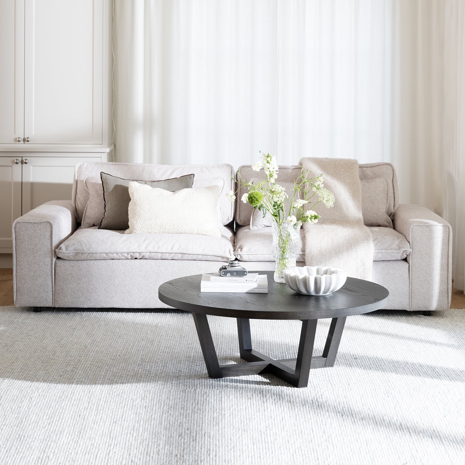 BOXFORD sohvapöytä pyöreä 110 cm