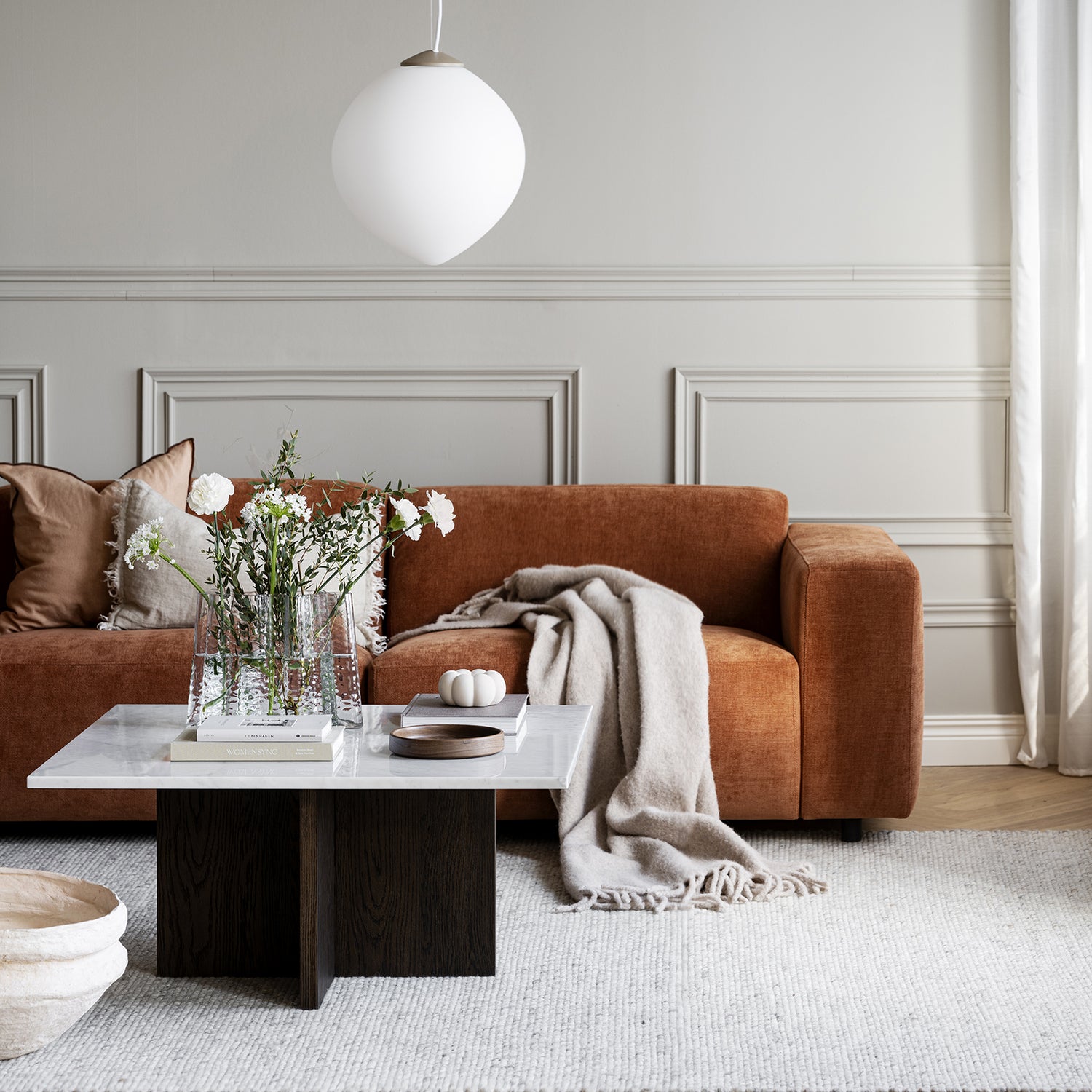 BROOKSVILLE sohvapöytä 90 x 90 cm