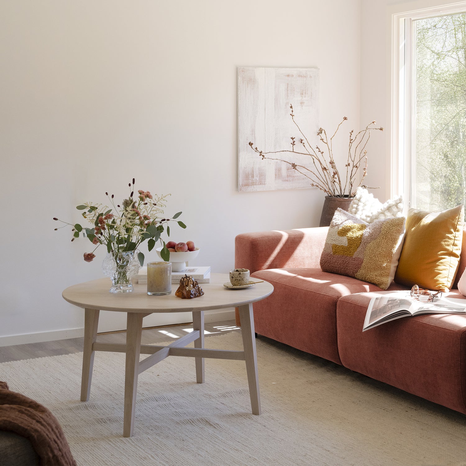 FILIPPA sohvapöytä pyöreä 90 cm