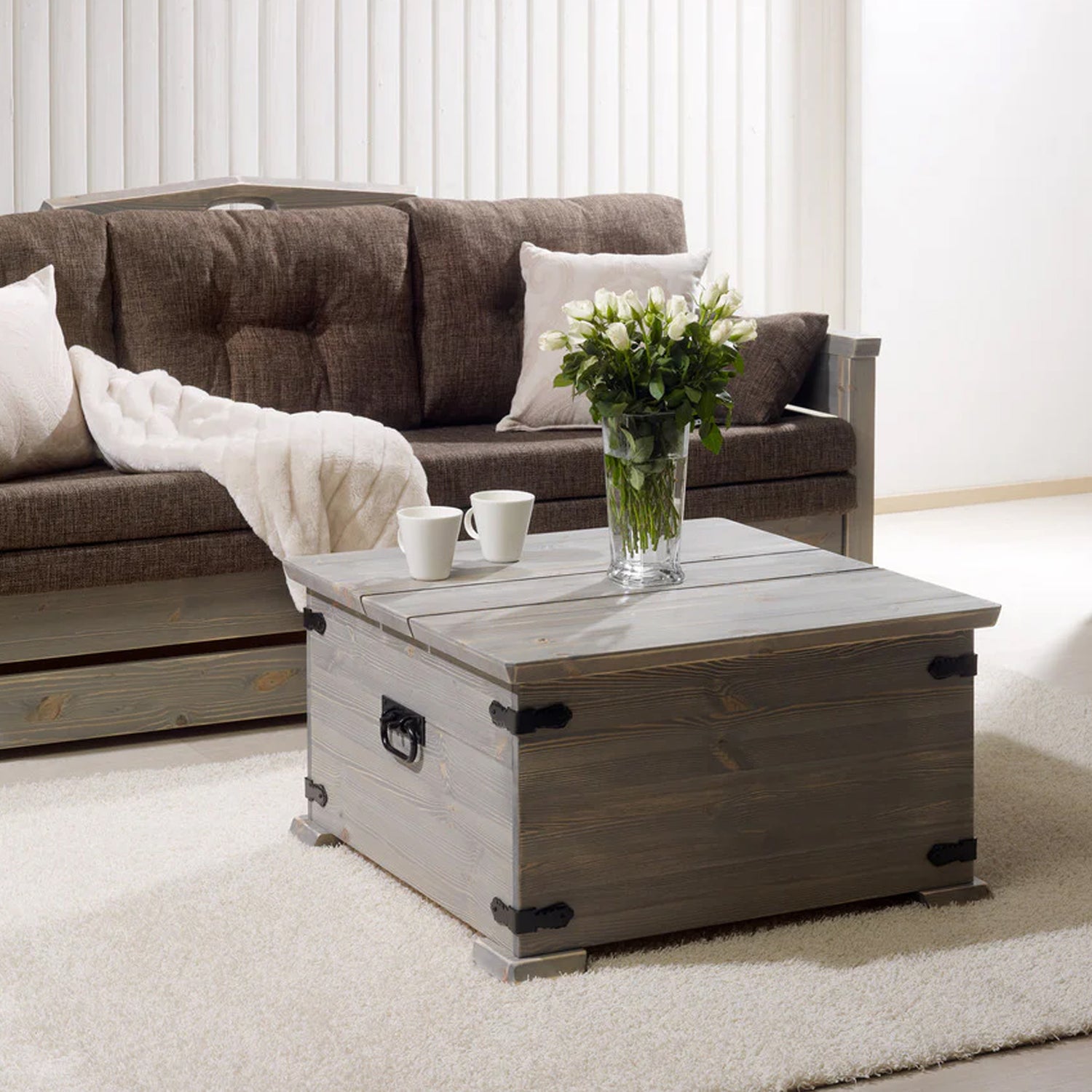 LINNEA arkkupöytä 80 x 80 cm