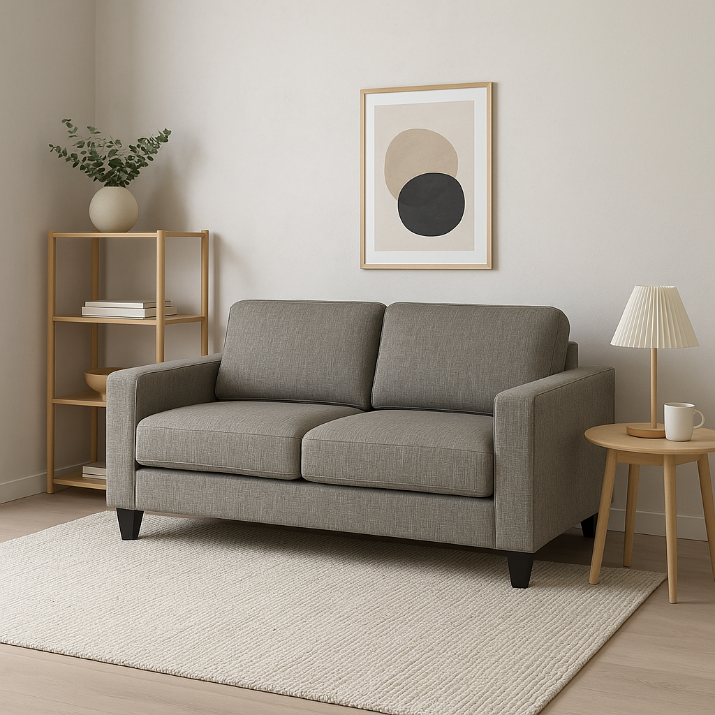 Lonna-vuodesohva. Stailattu visualisointi.