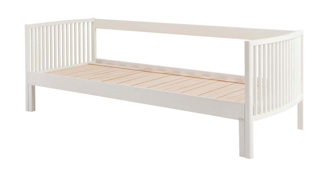 Valkoisen Aarre-laverisohvan massiivikoivurunko.