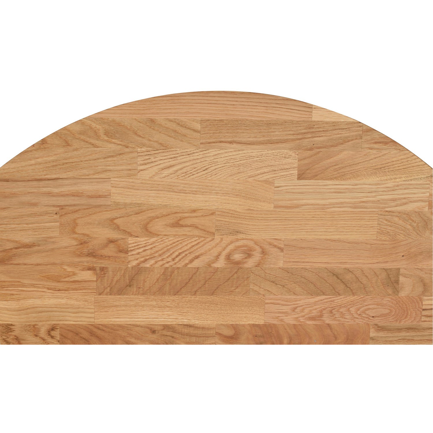 Kuvassa näkyy Filippa-ruokapöydän tammen väristä kannen pintaa.