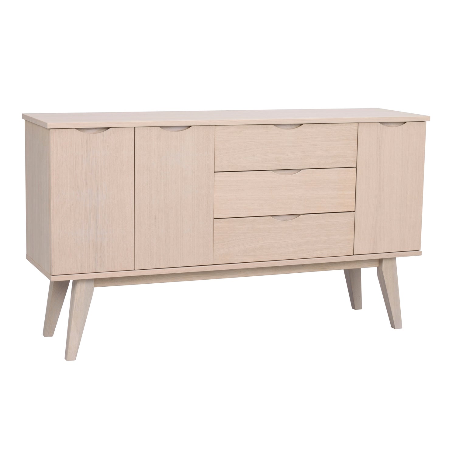 Filippa-senkki 150 cm valkotammen värisenä.