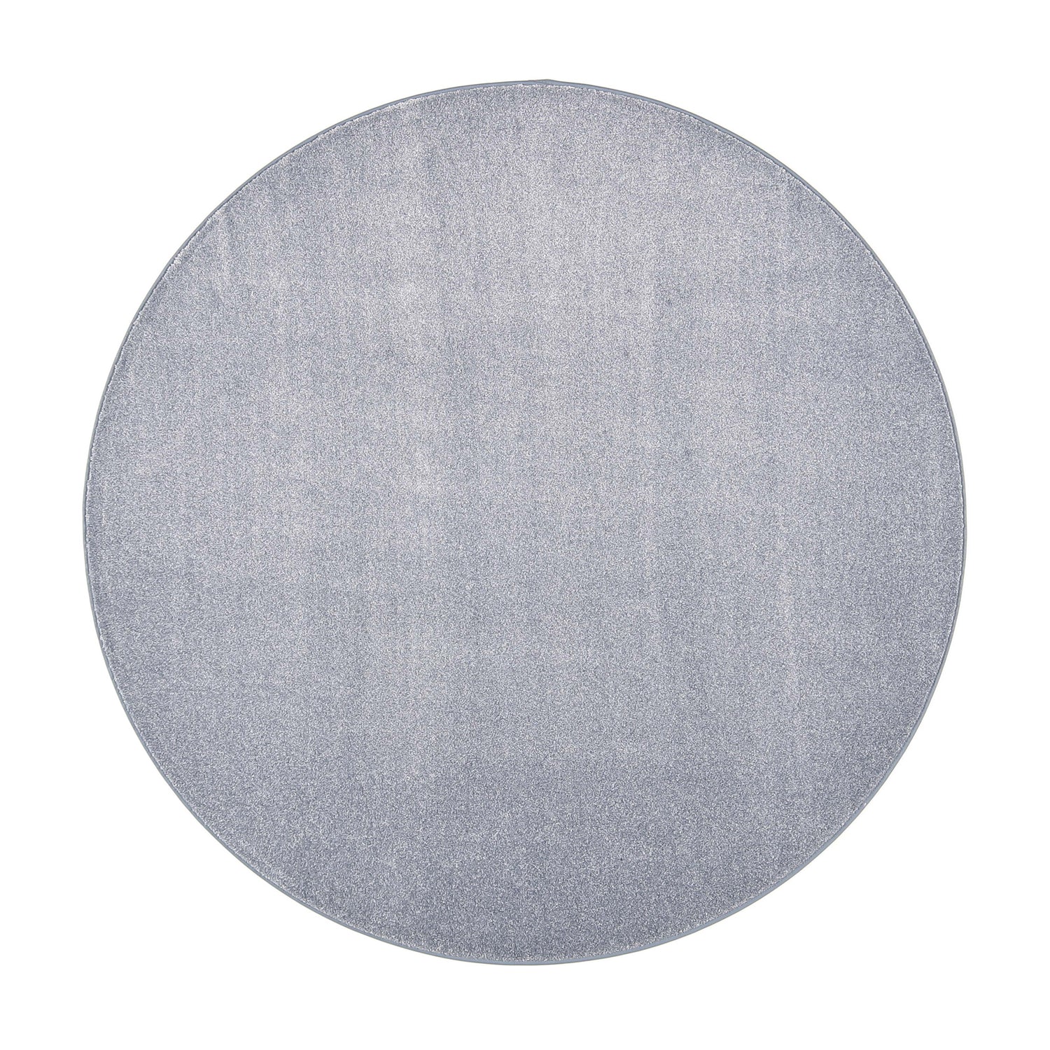 Pyöreä Hattara-matto sinisenä.