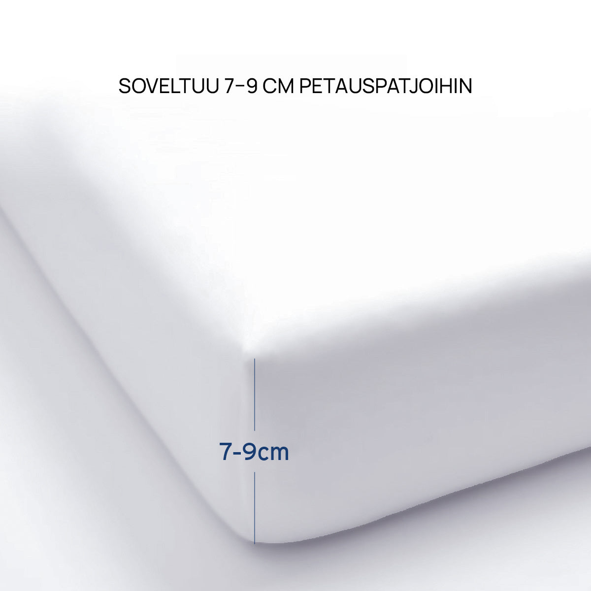 Heaven by Unico -petauspatjansuoja sopii 7-9 cm korkuisiin petauspatjoihin. Tuotepaketti sisältää vain sijauspatjansuojan, petauspatja myydään erikseen.