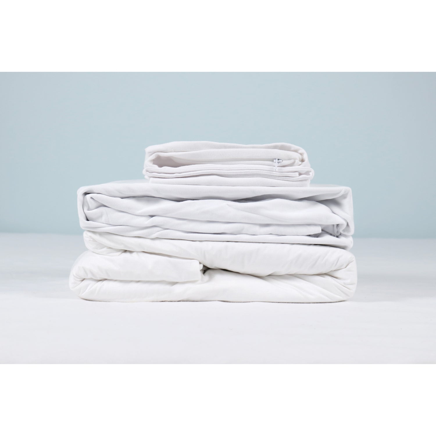 Korkealuokkainen Tencel™ -muuntokuidusta valmistettu Heaven By Unico -suojalakana.