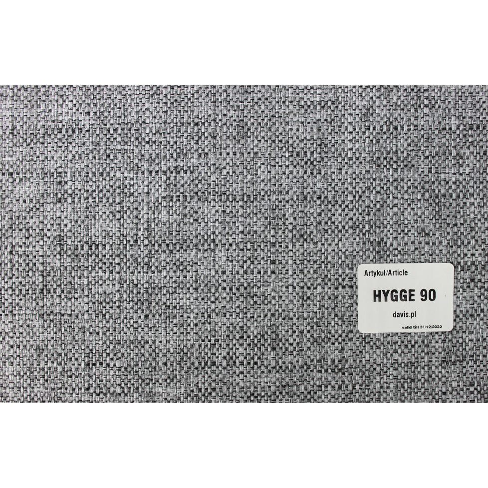 Värimallikuva Tupla-taittopatjasarjan Hygge-kankaan harmaasta väristä.