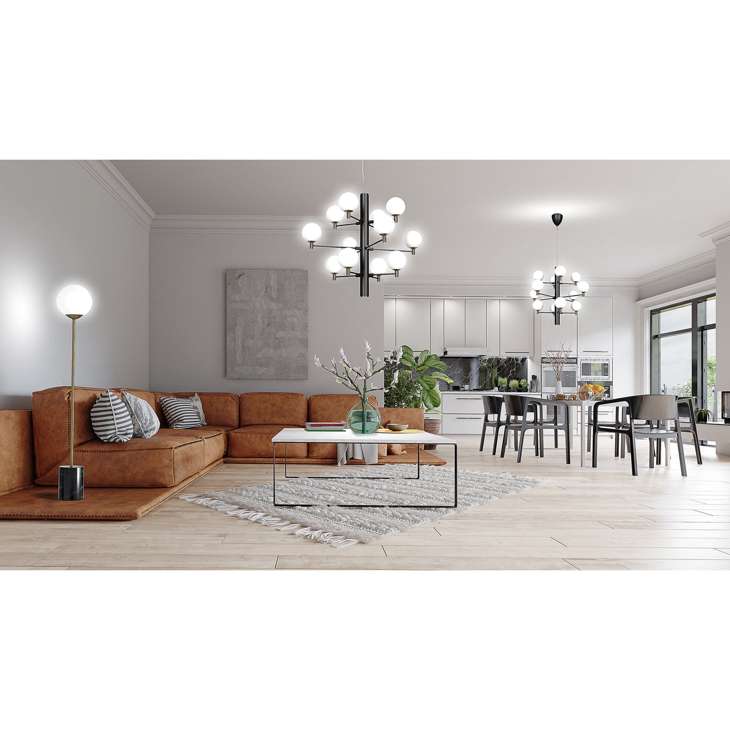 Kokoa Jubileum-sarjan kauniilla valaisimilla kotiisi yhtenäinen valaisinkokonaisuus!