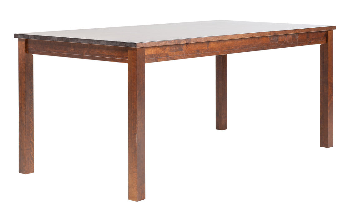 Petra-ruokapöytä 90 x 175 cm tumman pähkinänvärisenä.