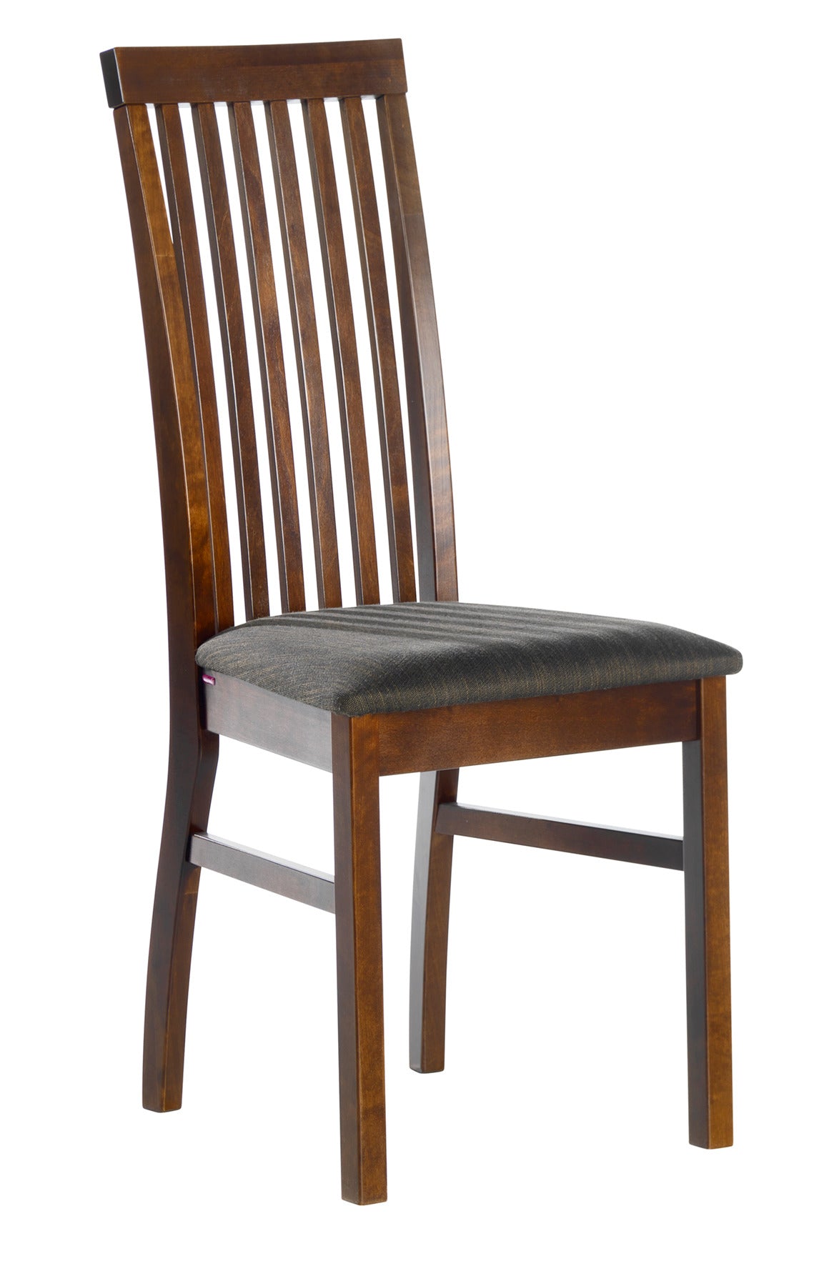 Petra-tuoli tumman pähkinänvärisenä ja Austin-kangasverhoillulla istuinosalla.