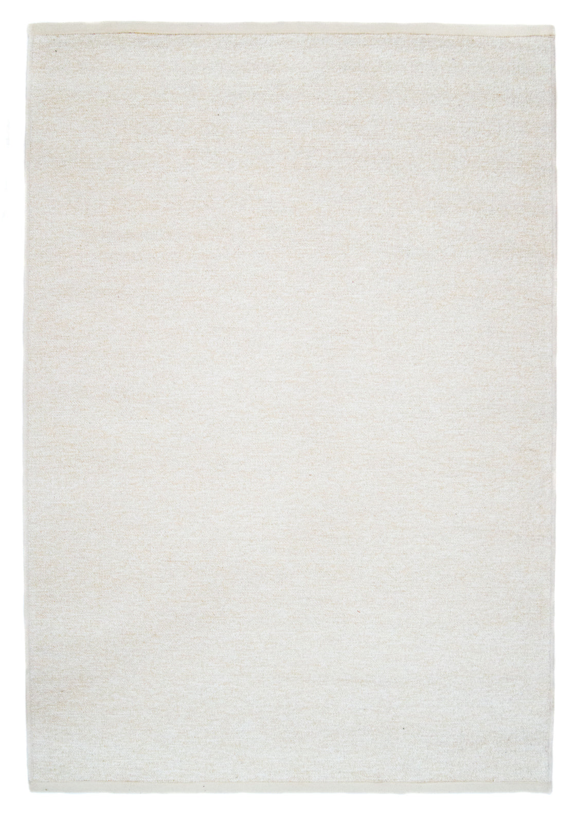 Saima-puuvillamatto valkoisena.