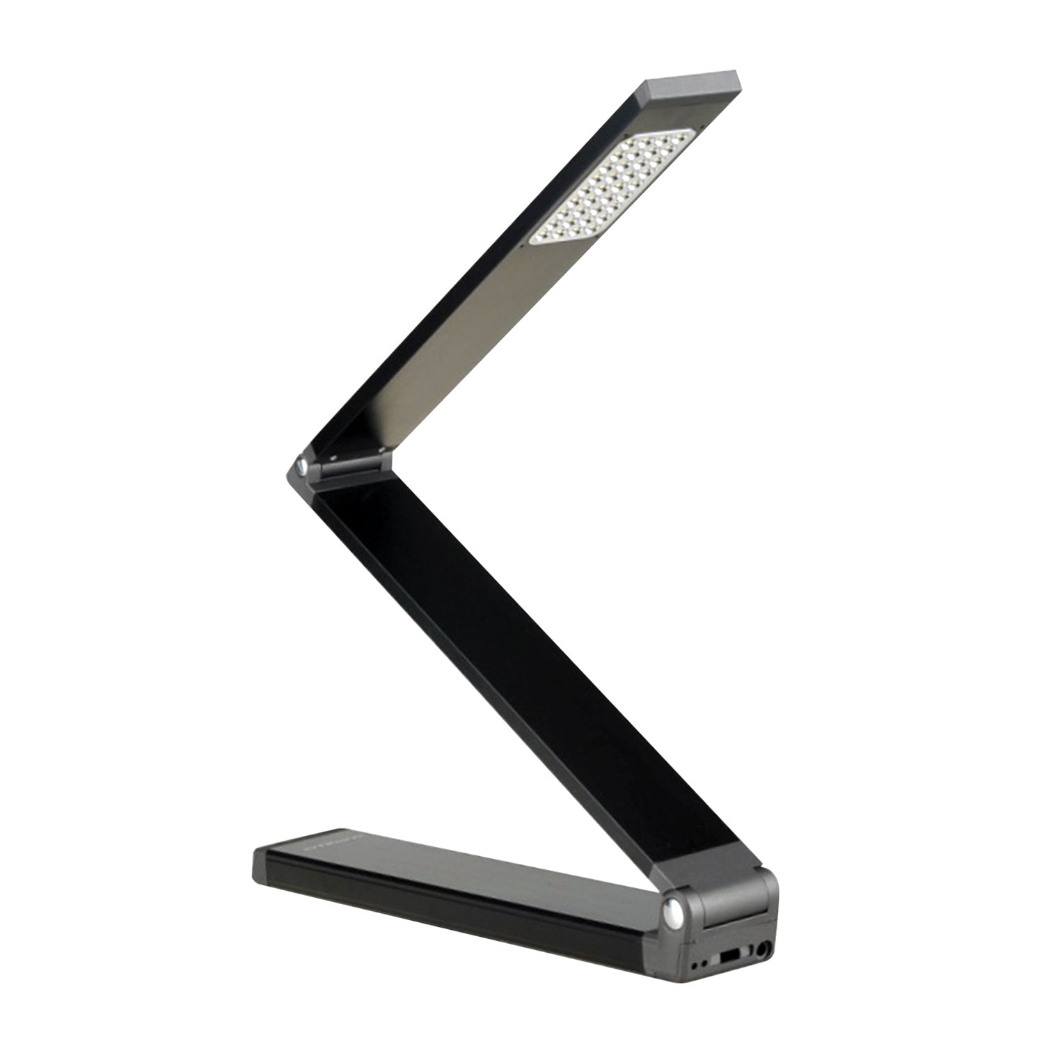 Zedled-pöytävalaisin mustana.