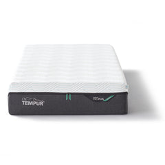 Kuvassa on Tempur Pro Plus CoolQuilt -patja tummanharmaa/valkoinen.