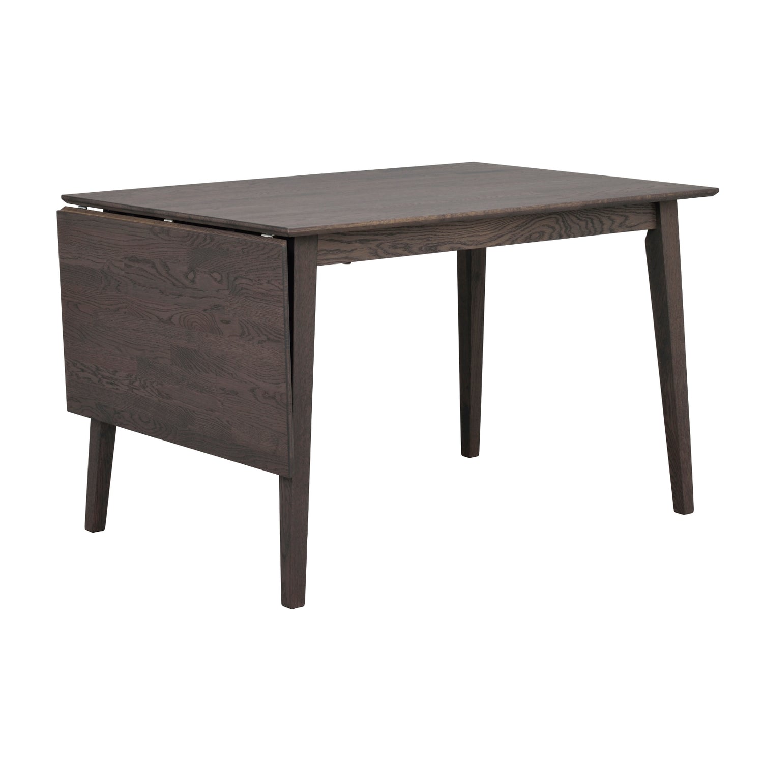 Filippa-klaffipöytä 120 x 80 cm savutammen värisenä.