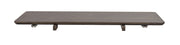 Yumi-ruokapöydän jatkolevy 45 cm, ruskea.
